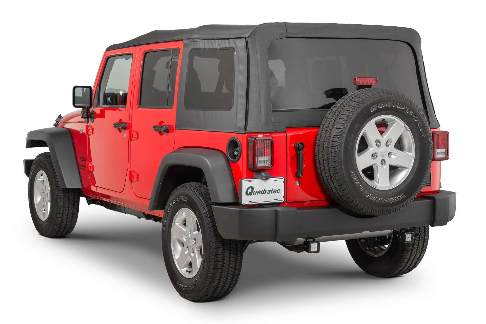 Quadratec 3" LED Backup Light Kit for 0718 Jeep Wrangler JK Quadratec